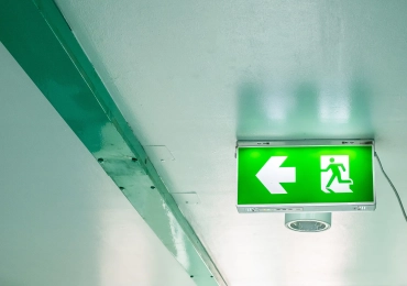 Installation of emergency and exit lighting
